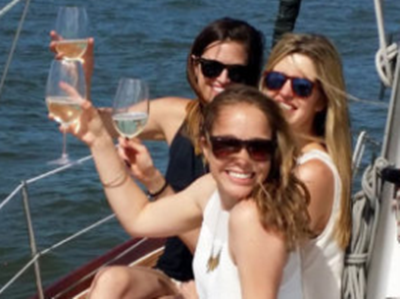 NYC sailboat - drinks